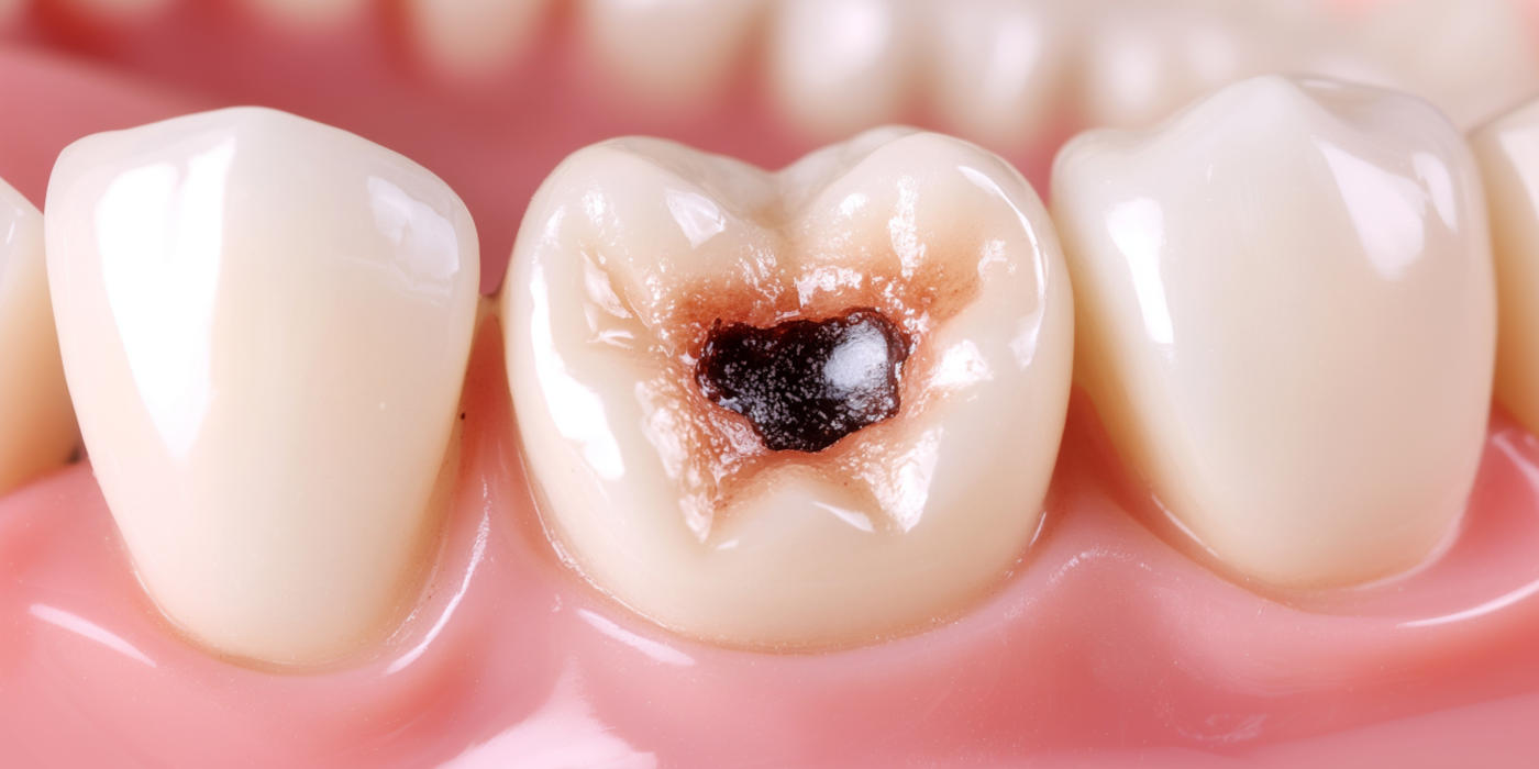 Caries et soins des dents de lait chez l'enfant à Betz